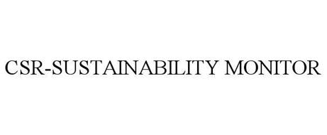 CSR-SUSTAINABILITY MONITOR