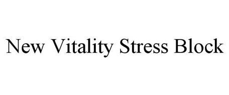 NEW VITALITY STRESS BLOCK