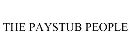 THE PAYSTUB PEOPLE