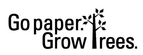 GO PAPER. GROW TREES.