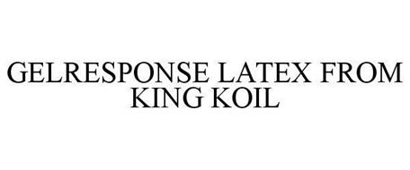 GELRESPONSE LATEX FROM KING KOIL