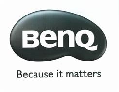BENQ BECAUSE IT MATTERS