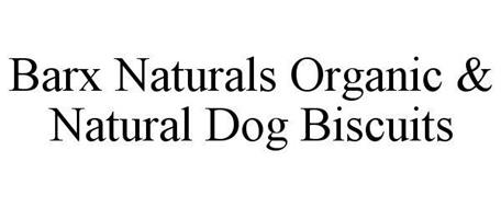 BARX NATURALS ORGANIC & NATURAL DOG BISCUITS