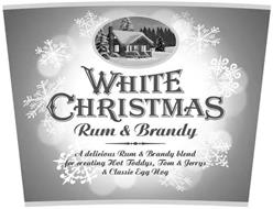 WHITE CHRISTMAS RUM & BRANDY A DELICIOUS RUM & BRANDY BLEND FOR CREATING HOT TODDYS, TOM & JERRYS & CLASSIC EGG NOG