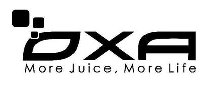 OXA MORE JUICE, MORE LIFE