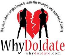 WHYDOIDATE THE PLACE WHERE SINGLES LAUGH & SHARE THE TRIUMPHS AND TRAGEDIES OF DATING WHYDOIDATE.COM