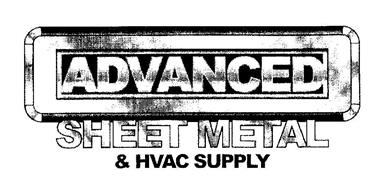 ADVANCED SHEET METAL & HVAC SUPPLY