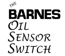 THE BARNES OIL SENSOR SWITCH BOSS