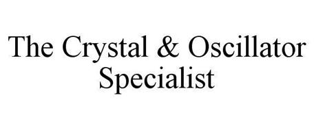 THE CRYSTAL & OSCILLATOR SPECIALIST