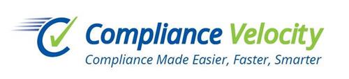 C COMPLIANCE VELOCITY COMPLIANCE MADE EASIER, FASTER, SMARTER