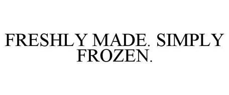 FRESHLY MADE. SIMPLY FROZEN.