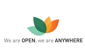 WE ARE OPEN, WE ARE ANYWHERE