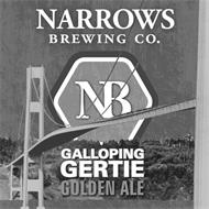 NB NARROWS BREWING CO. GALLOPING GERTIE GOLDEN ALE