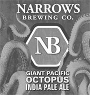 NB NARROWS BREWING CO. GIANT PACIFIC OCTOPUS INDIA PALE ALE