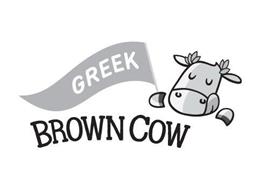 GREEK BROWN COW