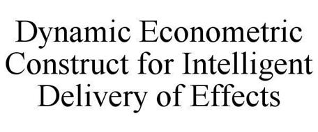 DYNAMIC ECONOMETRIC CONSTRUCT FOR INTELLIGENT DELIVERY OF EFFECTS