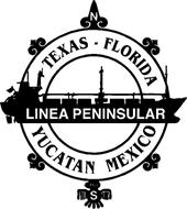 TEXAS-FLORIDA-YUCATAN-MEXICO-LINEA PENINSULAR NS