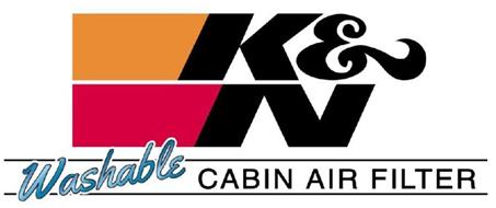 K&N WASHABLE CABIN AIR FILTER
