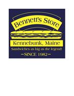 BENNETT'S STORE KENNEBUNK, MAINE SANDWICHES AS BIG AS THE LEGEND! -SINCE 1982-