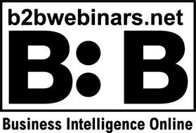 B2BWEBINARS.NET B:B BUSINESS INTELLIGENCE ONLINE