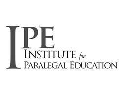 IPE INSTITUTE FOR PARALEGAL EDUCATION