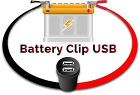 BATTERY CLIP USB