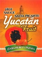 YUCATAN FRUIT HABANERO Y PAPAYA HOT SAUCE SALSA PICANTE