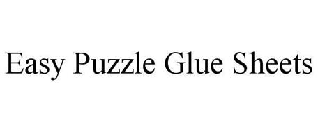 EASY PUZZLE GLUE SHEETS