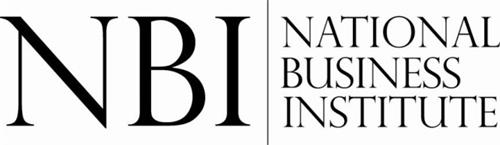 NBI NATIONAL BUSINESS INSTITUTE