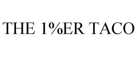 THE 1%ER TACO