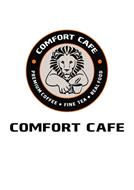 COMFORT CAFE PREMIUM COFFEE · FINE TEA · REAL FOOD