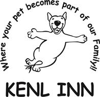 KENL INN WHERE YOUR PET BECOMES PART OFOUR FAMILY