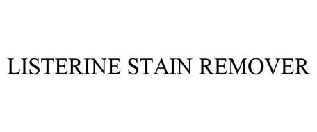 LISTERINE STAIN REMOVER