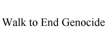 WALK TO END GENOCIDE
