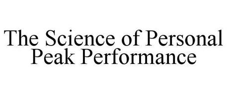 THE SCIENCE OF PERSONAL PEAK PERFORMANCE