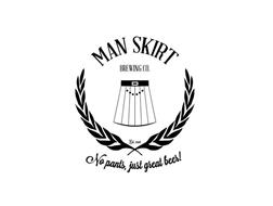 MAN SKIRT BREWING CO. NO PANTS, JUST GREAT BEER!