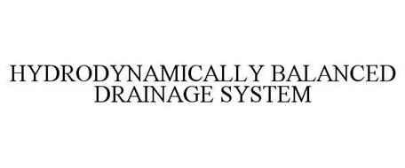 HYDRODYNAMICALLY BALANCED DRAINAGE SYSTEM