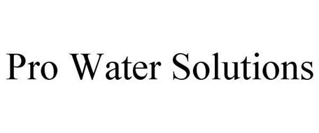 PRO WATER SOLUTIONS