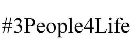 #3PEOPLE4LIFE
