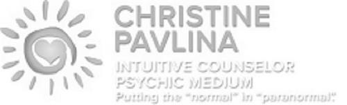 CHRISTINE PAVLINA INTUITIVE COUNSELOR PSYCHIC MEDIUM PUTTING THE 