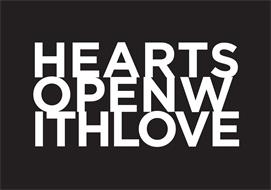 HEARTS OPEN WITH LOVE