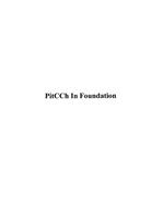 PITCCH IN FOUNDATION