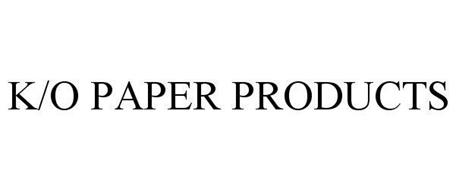 K/O PAPER PRODUCTS