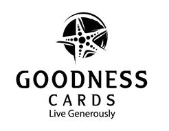 GOODNESS CARDS LIVE GENEROUSLY