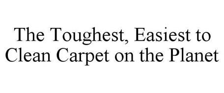 THE TOUGHEST, EASIEST TO CLEAN CARPET ON THE PLANET