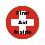 FIRST AID INSIDE