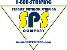 1-800-STRIPING STANLEY PATRICK STRIPING COMPANY SPS AND WWW.800STRIPING.COM