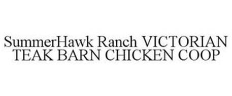 SUMMERHAWK RANCH VICTORIAN TEAK BARN CHICKEN COOP