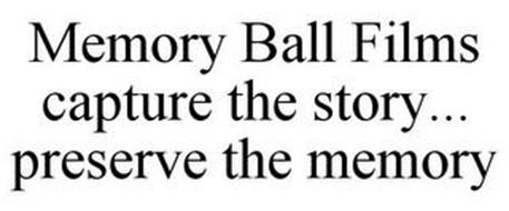 MEMORY BALL FILMS CAPTURE THE STORY... PRESERVE THE MEMORY