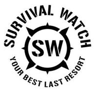 SURVIVAL WATCH, SW, YOUR BEST LAST RESORT